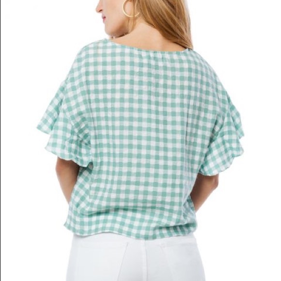 Minkpink Sage Gingham Top - Picture 5 of 8